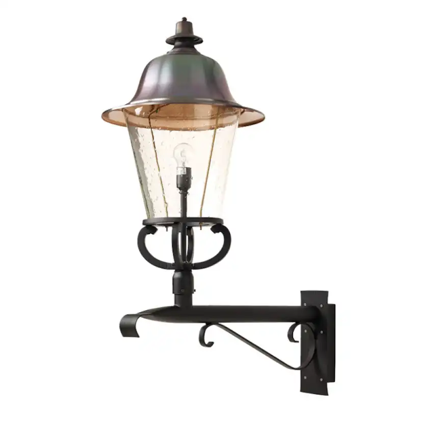 Vägglykta Westal Rosendal Koppar