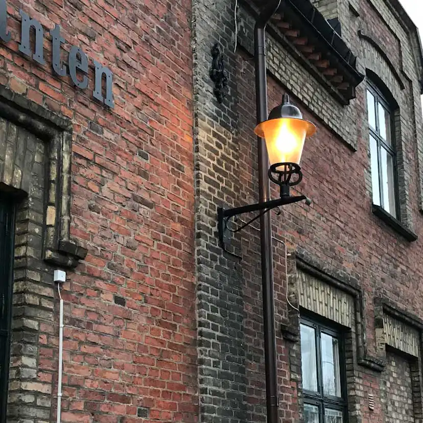 Vägglykta Westal Rosendal Koppar