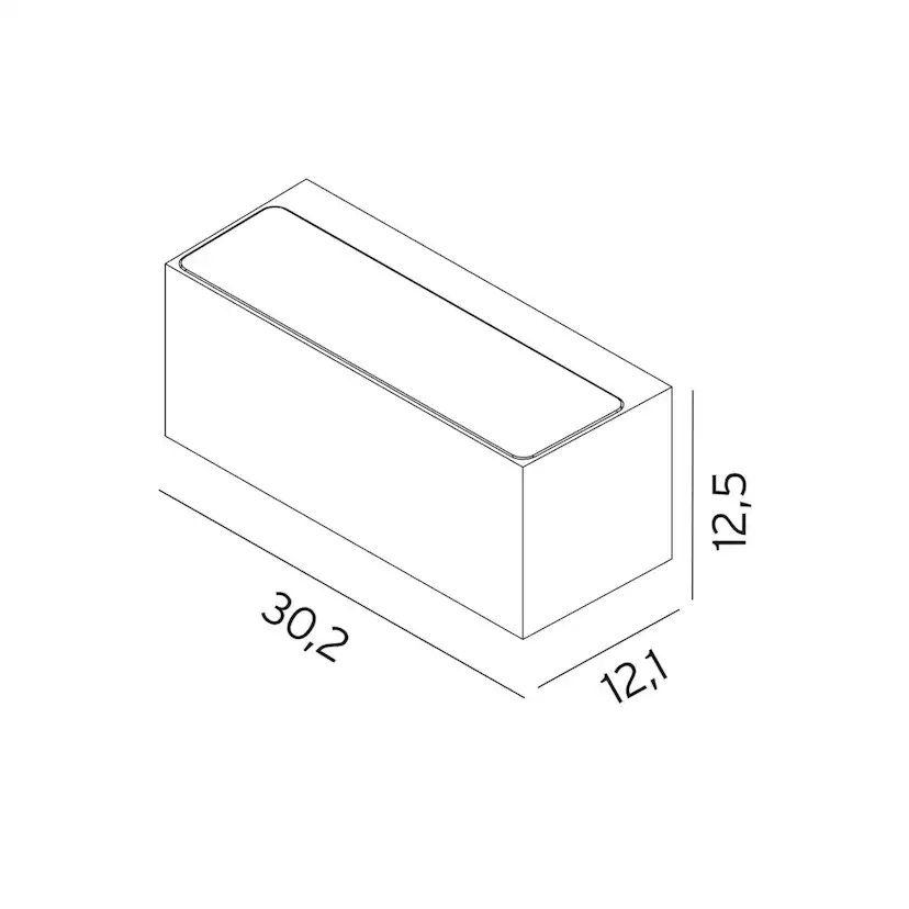 Väggarmatur Norlys Asker 5104 Big