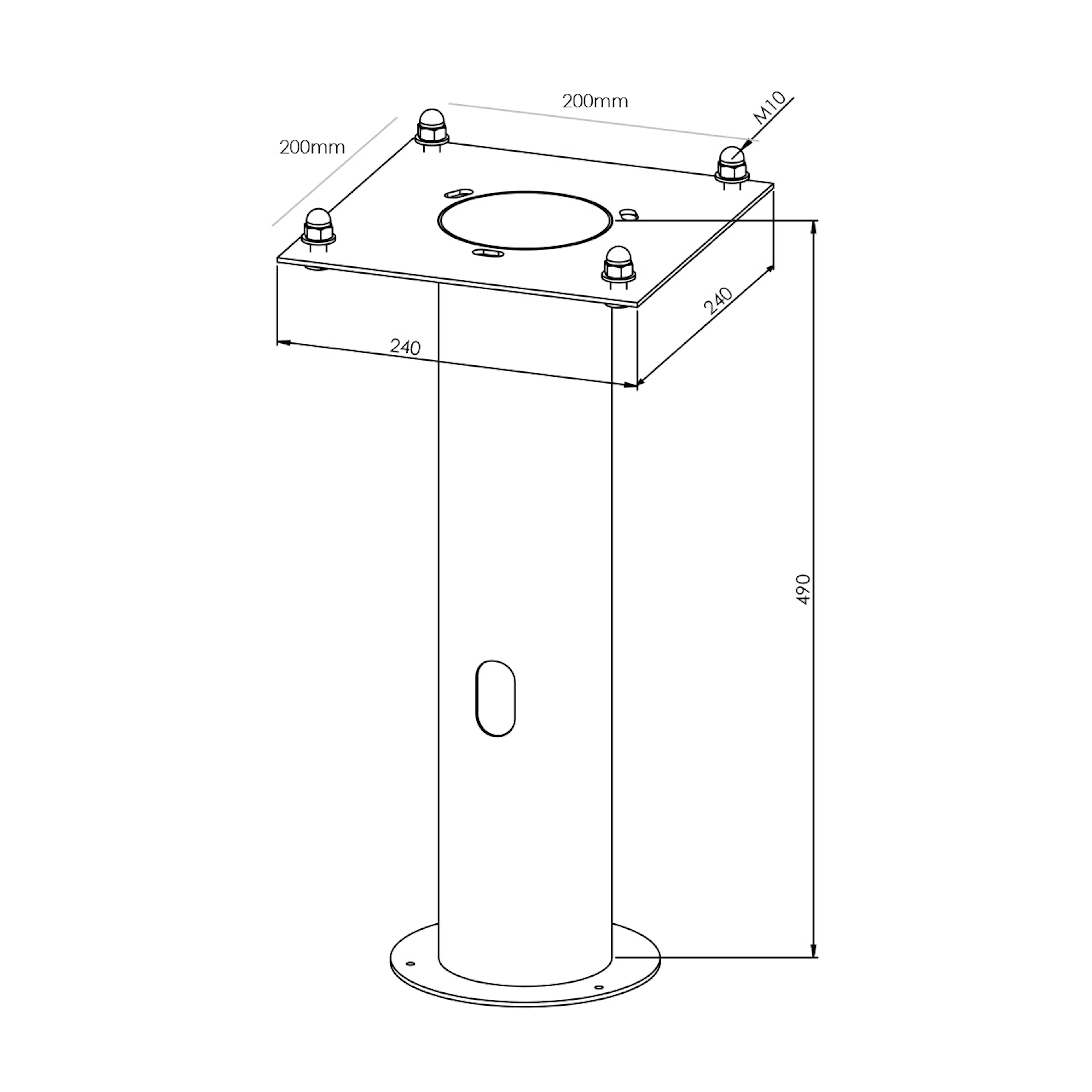Markfäste Norlys Asker