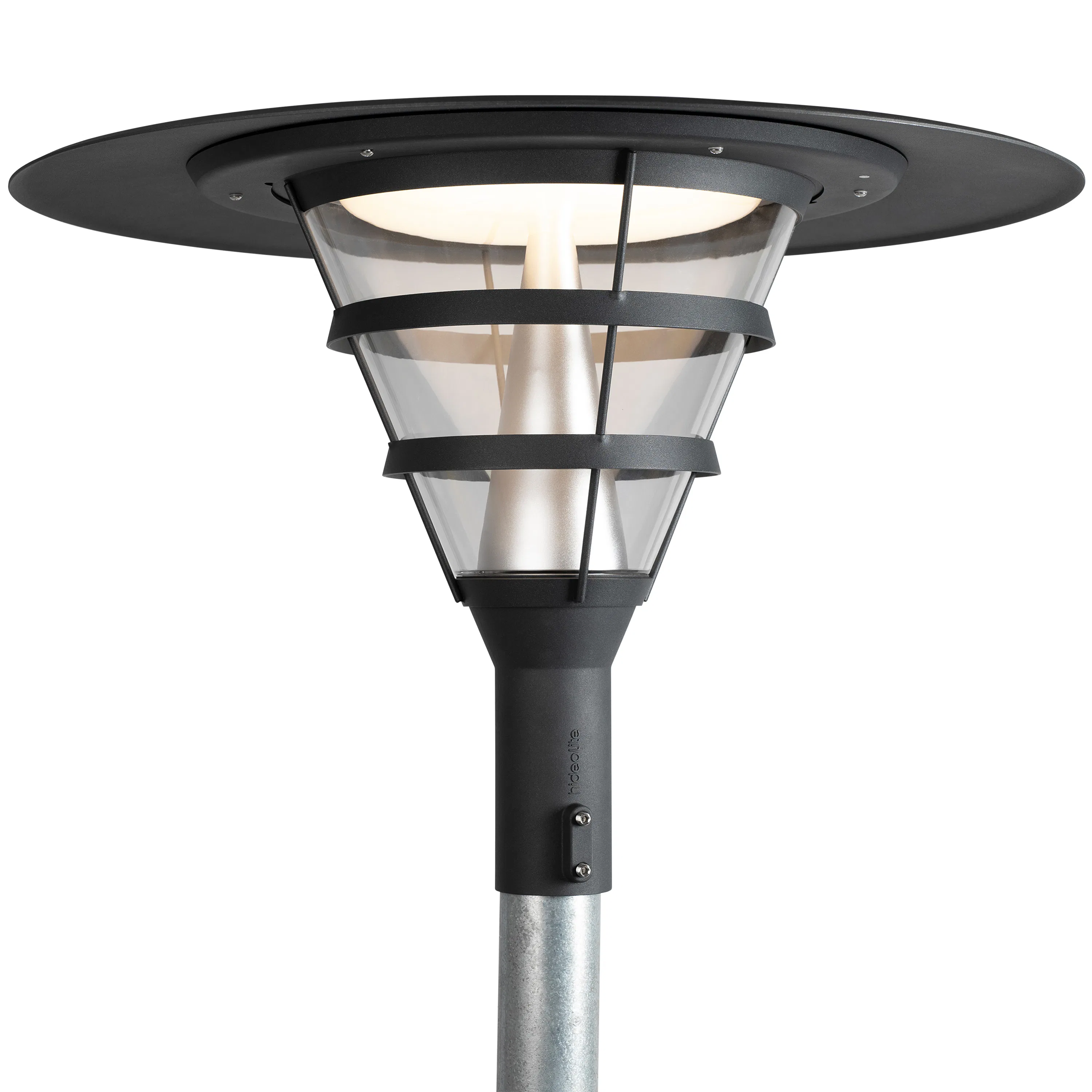 Stolparmatur Hide-A-Lite Pave Top Deco II