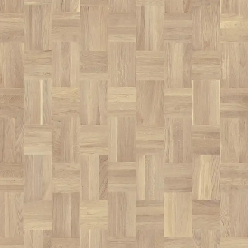 Trägolv Tarkett Grace Ek Era, Mattlackat Parkettgolv med Holländskt Mönster