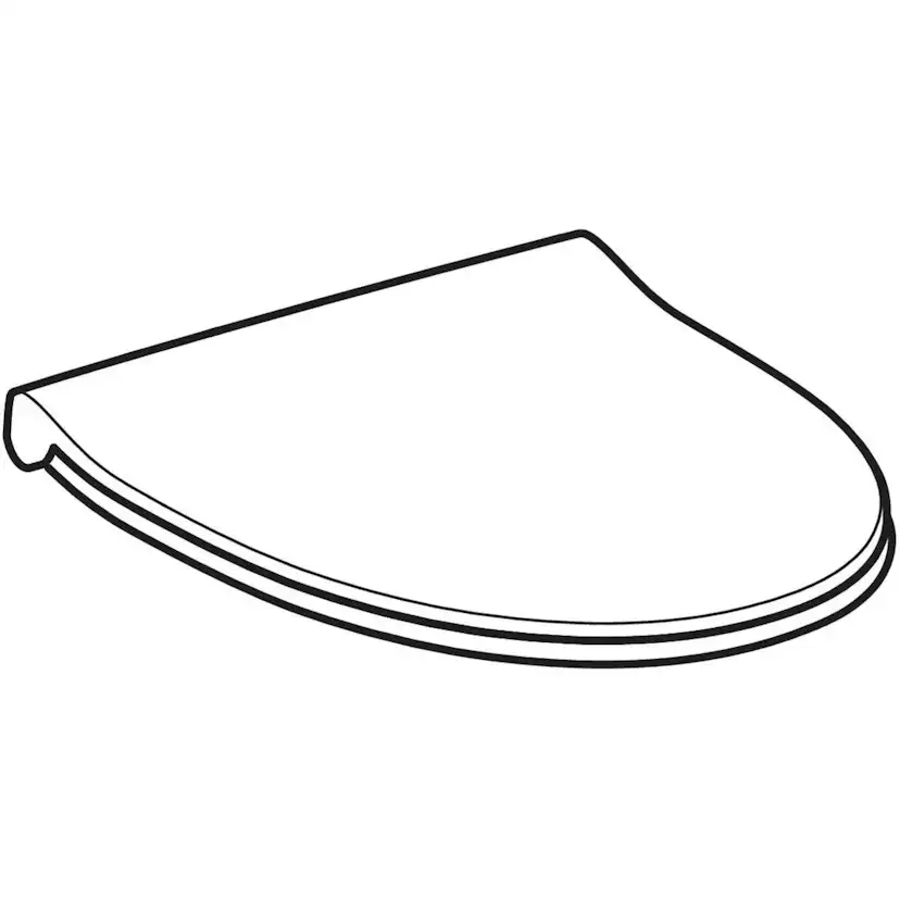 Toalettsits Ifö Spira 6250 Mjukstängande Hårdsits till Classic/Modern/Style