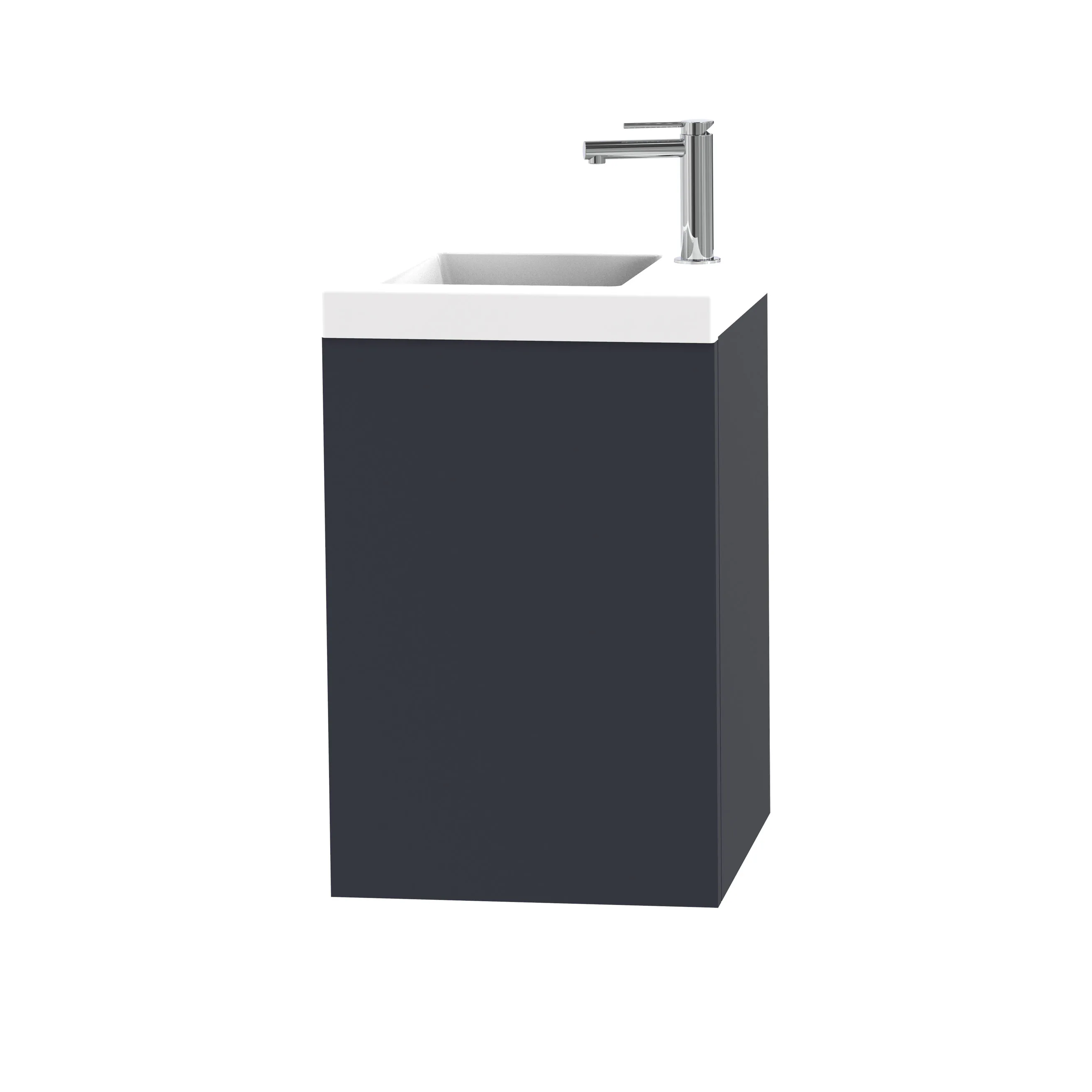 Tvättställsskåp Miller Badrum City 40 för Heltäckande Tvättställ