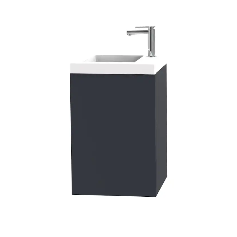 Tvättställsskåp Miller Badrum City 40 för Heltäckande Tvättställ