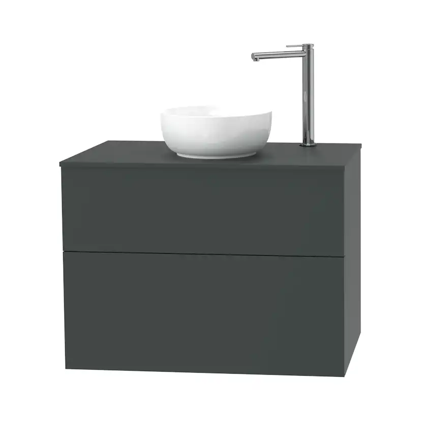 Tvättställsskåp Miller Badrum City 80 för Bänkskiva