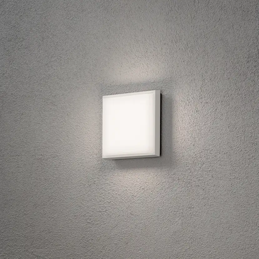 Vägglykta Gnosjö Konstsmide Cesena 10W High Power LED Kvadrat