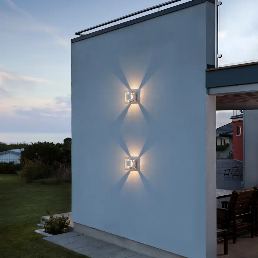 Vägglykta Gnosjö Konstsmide Pescara Ram LED 3W