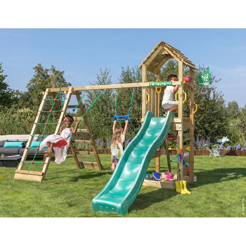 Klätterställning Jungle Gym Cocoon 2 Gungor Rutschkana