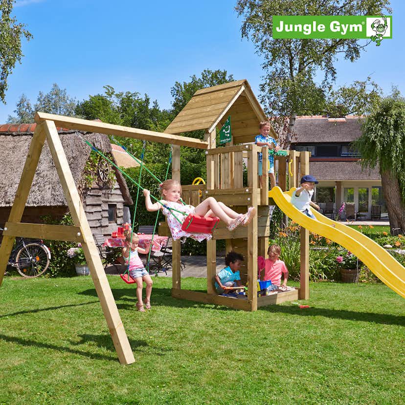 Lektorn Jungle Gym Cubby Komplett Inkl Swing Modul X'tra