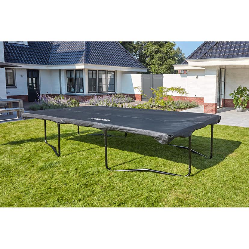 Skyddsöverdrag Salta Svart Till Studsmatta 244x366 Cm