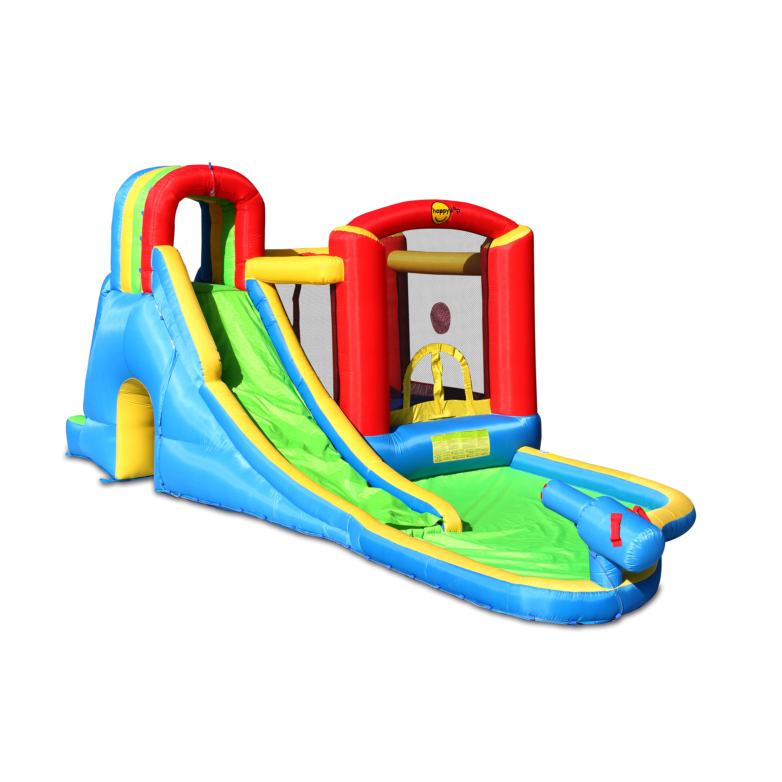 Uppblåsbar Vattenpark HappyHop Splash Wave Fun Zone