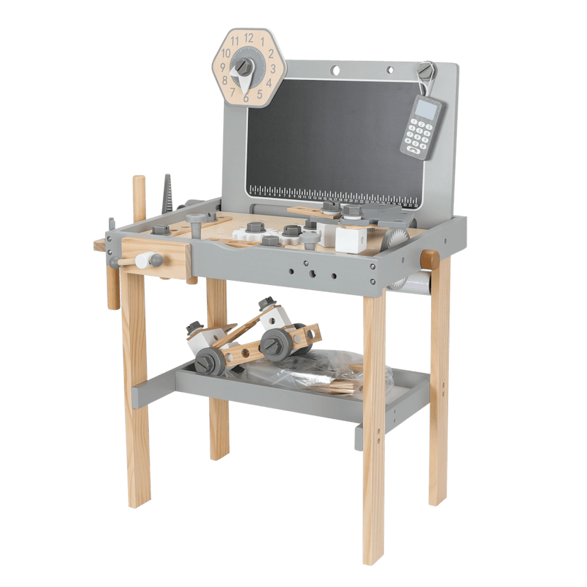 Verktygsbänk Nordic Play Med Tillbehör Nature