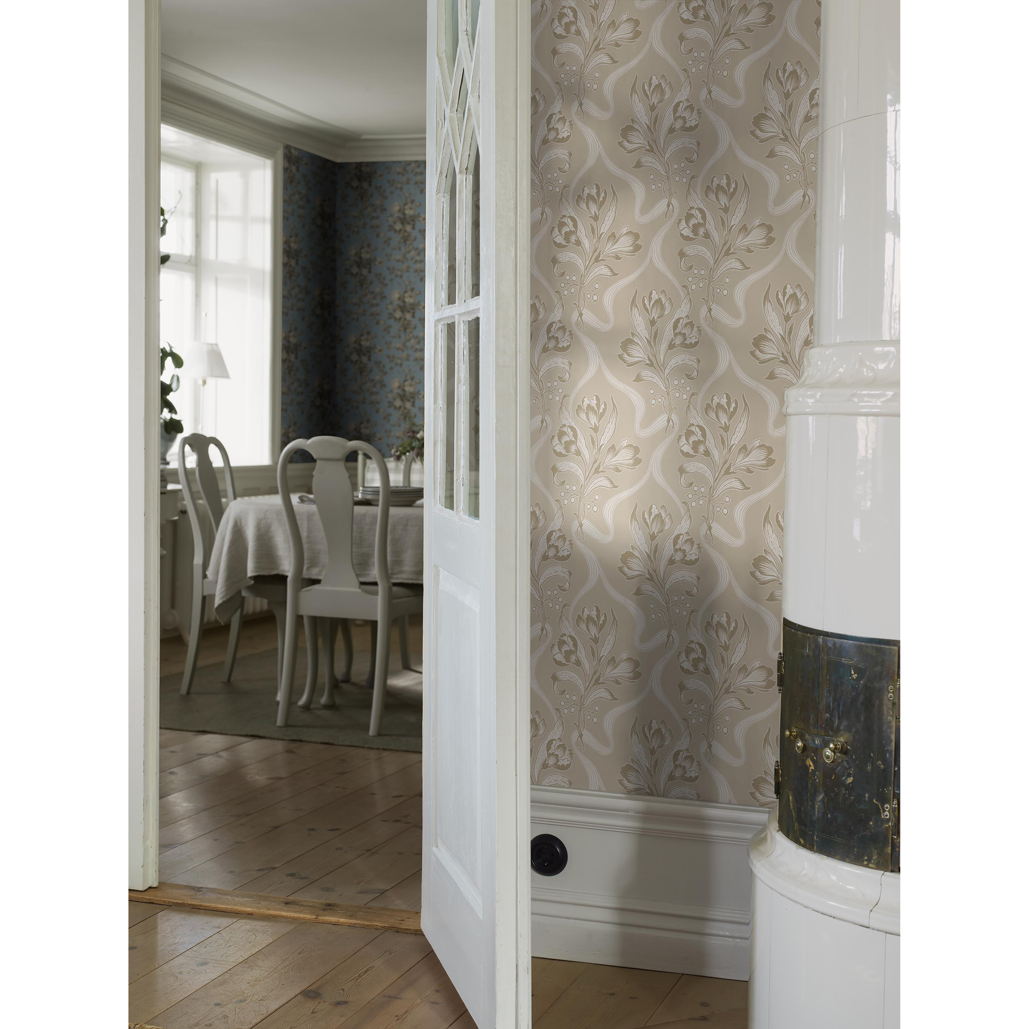 Tapet Boråstapeter Anno II Jugendbukett 8072