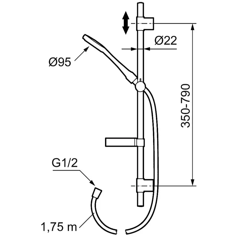 Duschset Mora Cera 6L