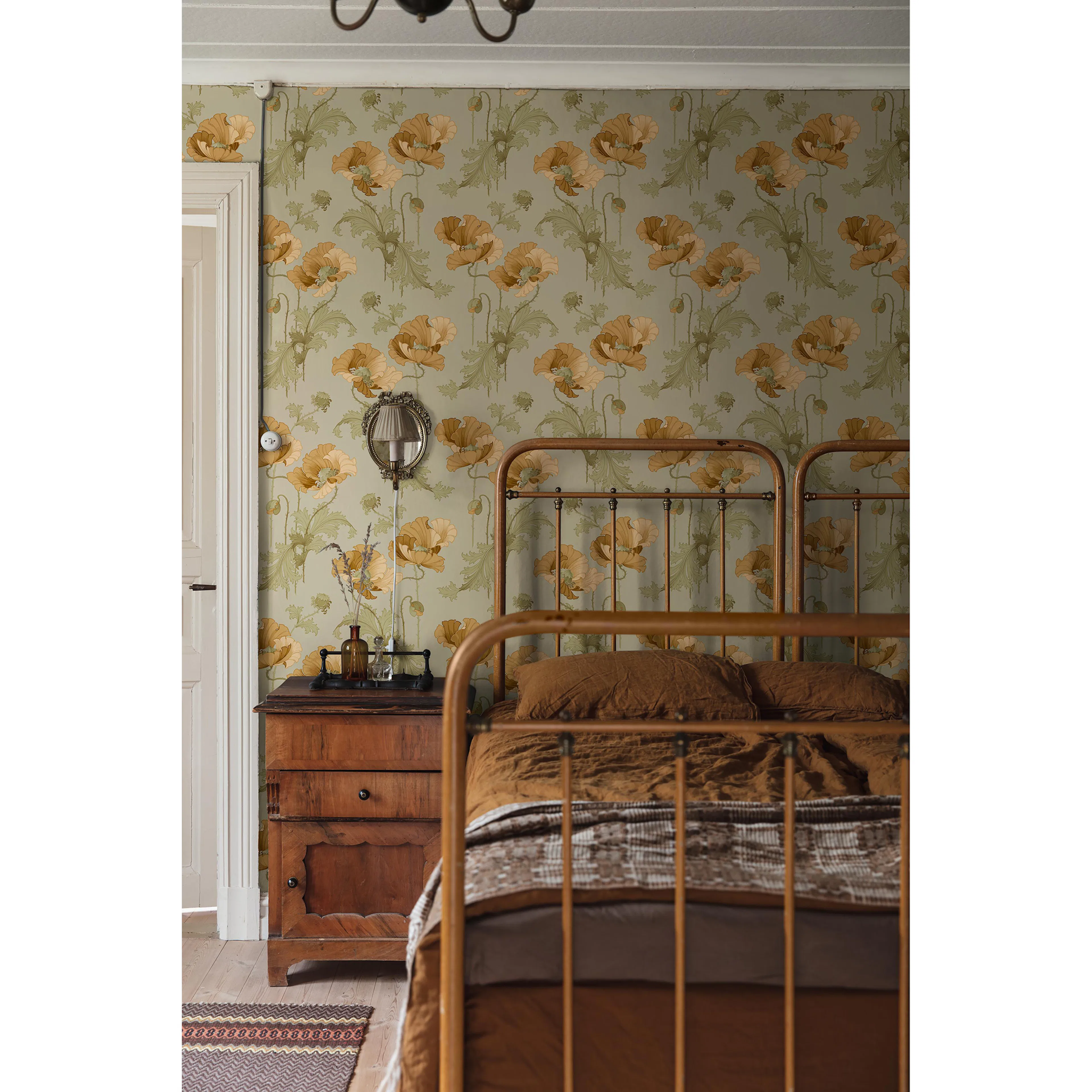 Tapet Boråstapeter Anno II Vallmo 8092