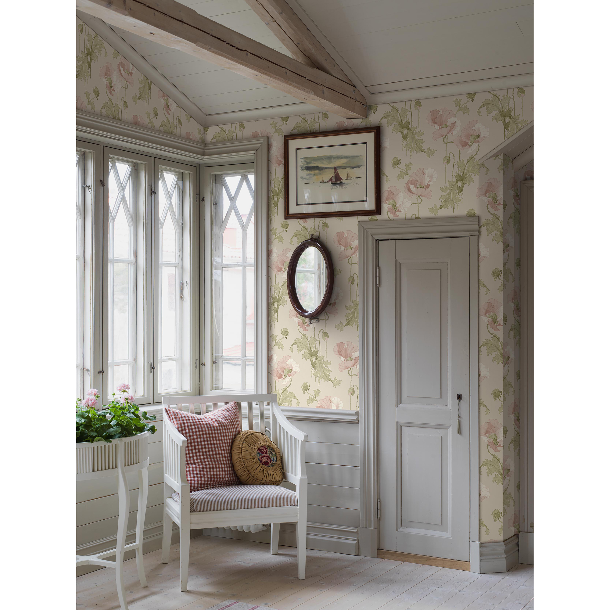 Tapet Boråstapeter Anno II Vallmo 8093