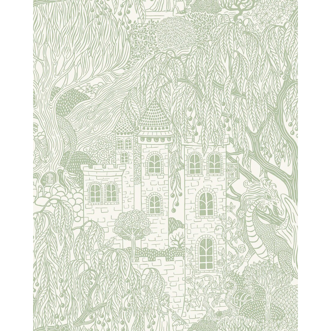 Tapet Boråstapeter Fairyland Kingdom of the Willow 8144