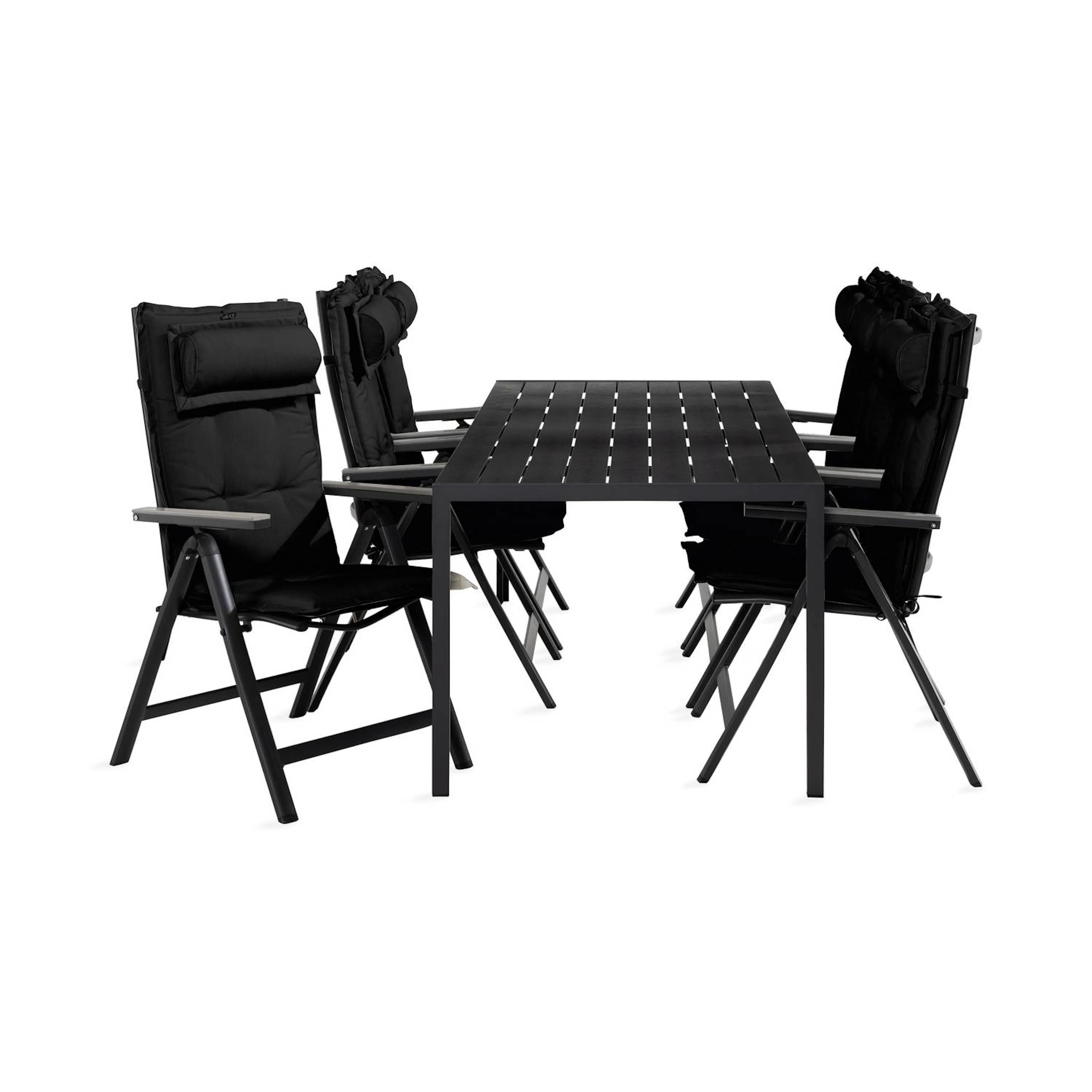 Matgrupp Comfort Garden Tunis Matgrupp Utomhus 90x205 med 6 Monaco Light Stol m Dyna