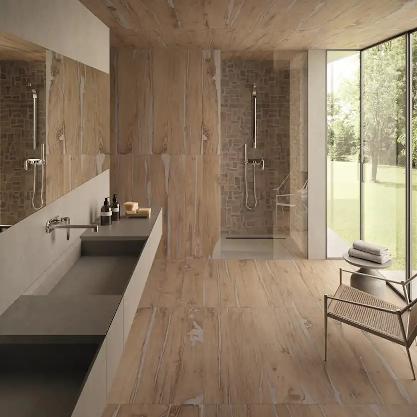 Klinker Lhådös Trentino Noce 20x120 cm