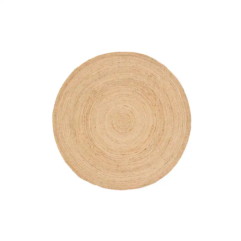 Handvävd Jutematta KM Carpets Jute Nature