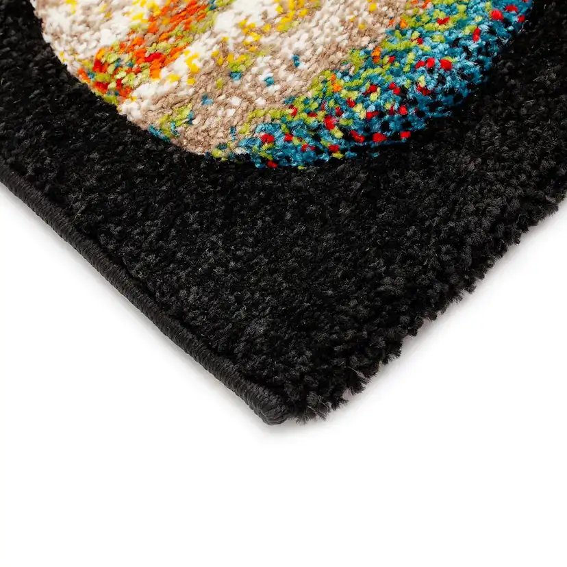 Barnmatta KM Carpets Atlas Space Svart