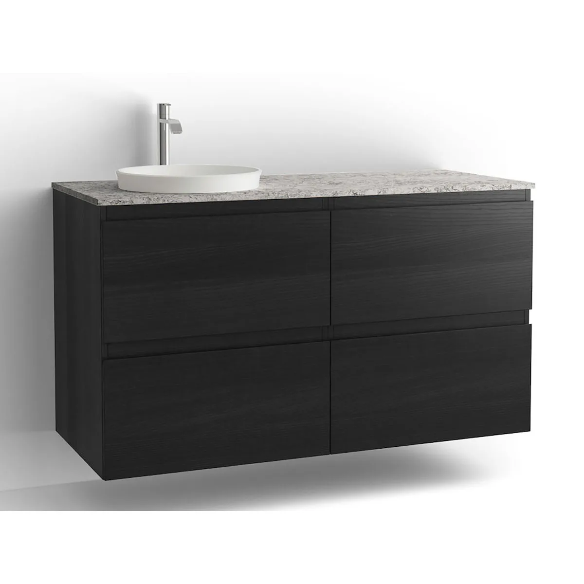 Tvättställsskåp Vedum Flow 1200 med 4 Lådor