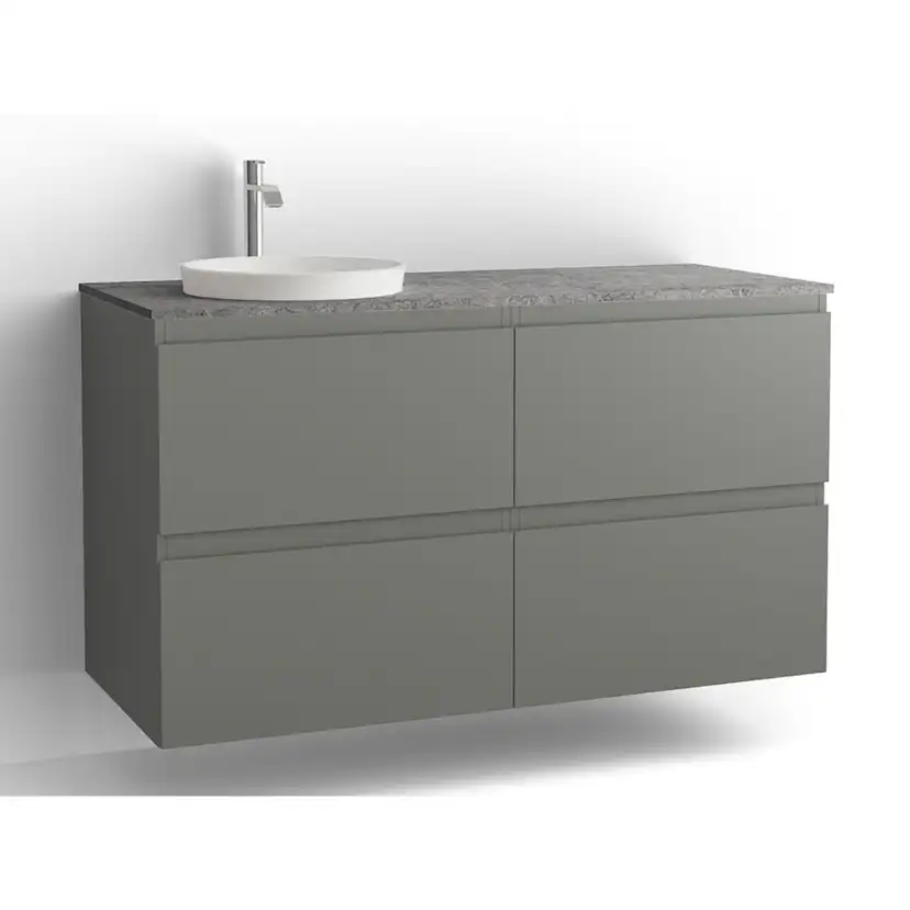 Tvättställsskåp Vedum Flow 1200 med 4 Lådor