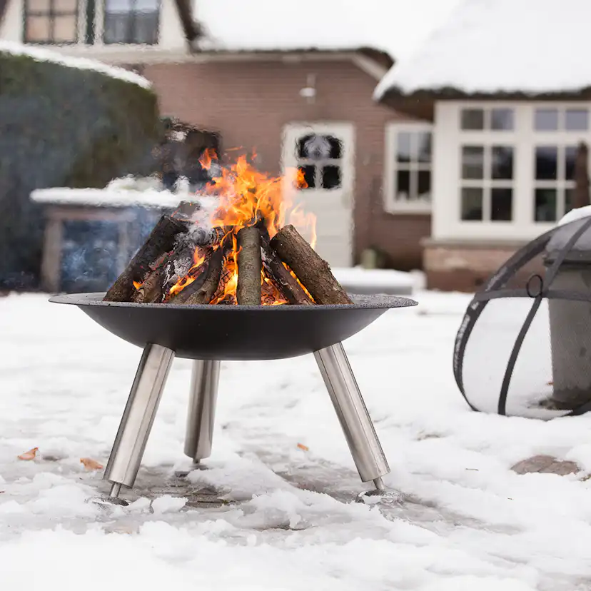 Eldfat RedFire Chicago inkl Vedgaller & Eldgaffel