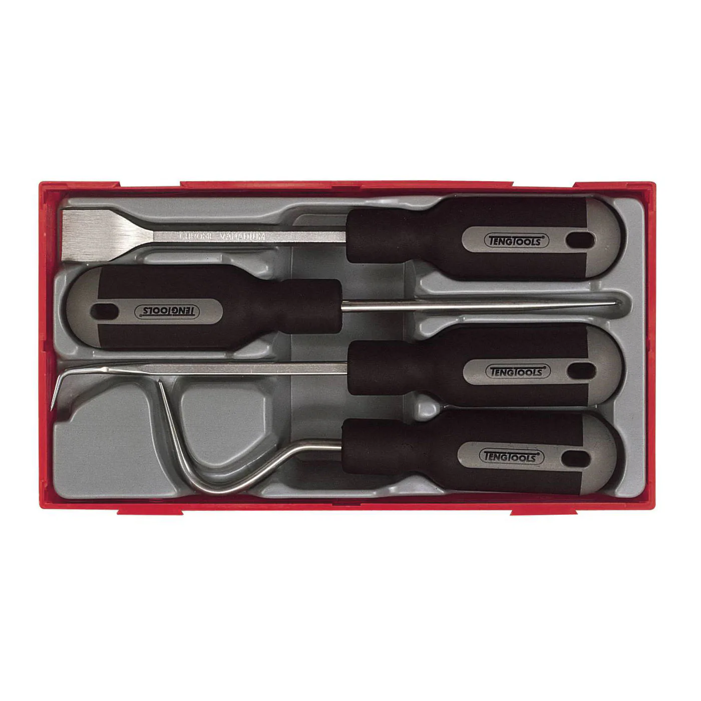 Skrap- och demonteringssats 4 delar Teng Tools TTSR04