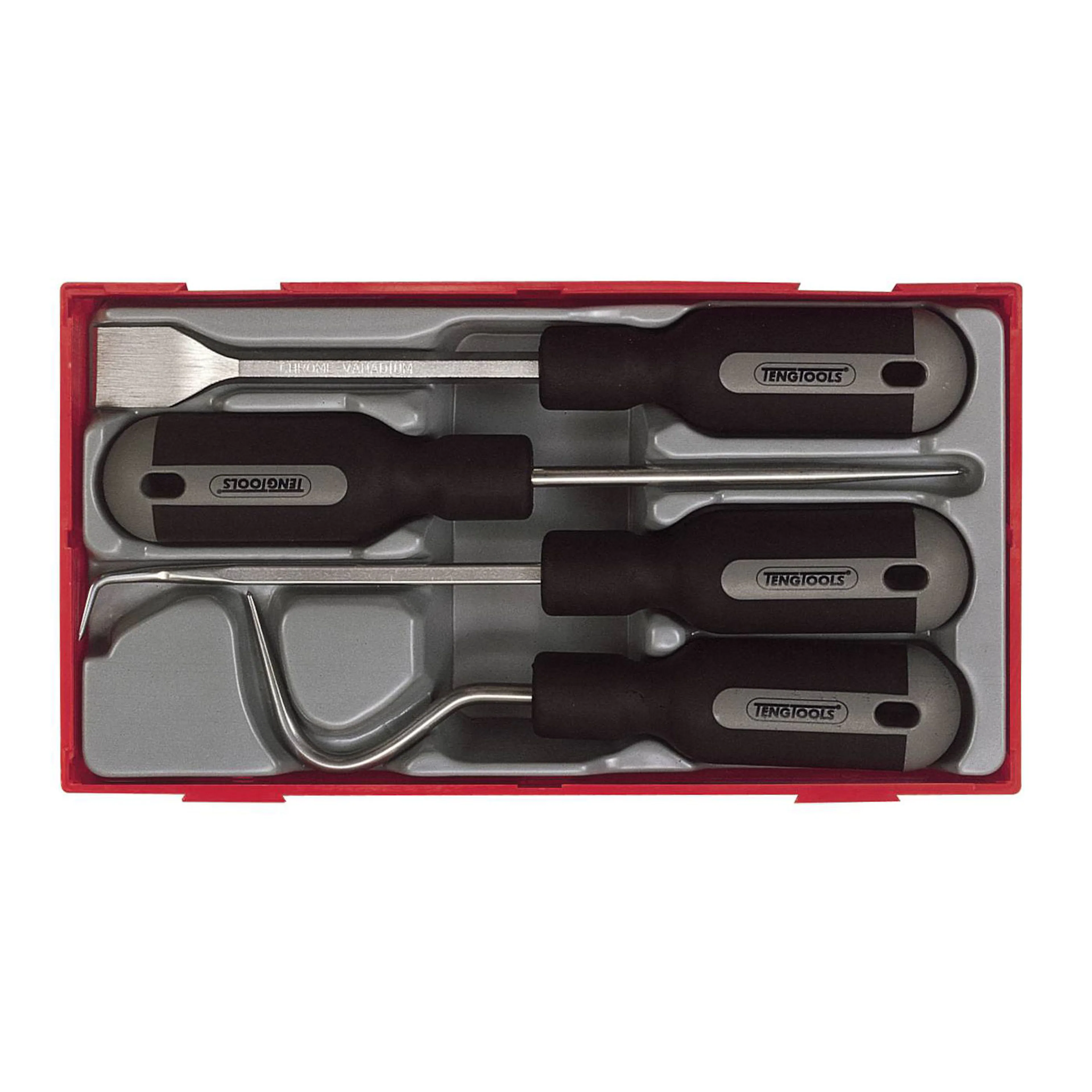 Skrap- och demonteringssats 4 delar Teng Tools TTSR04