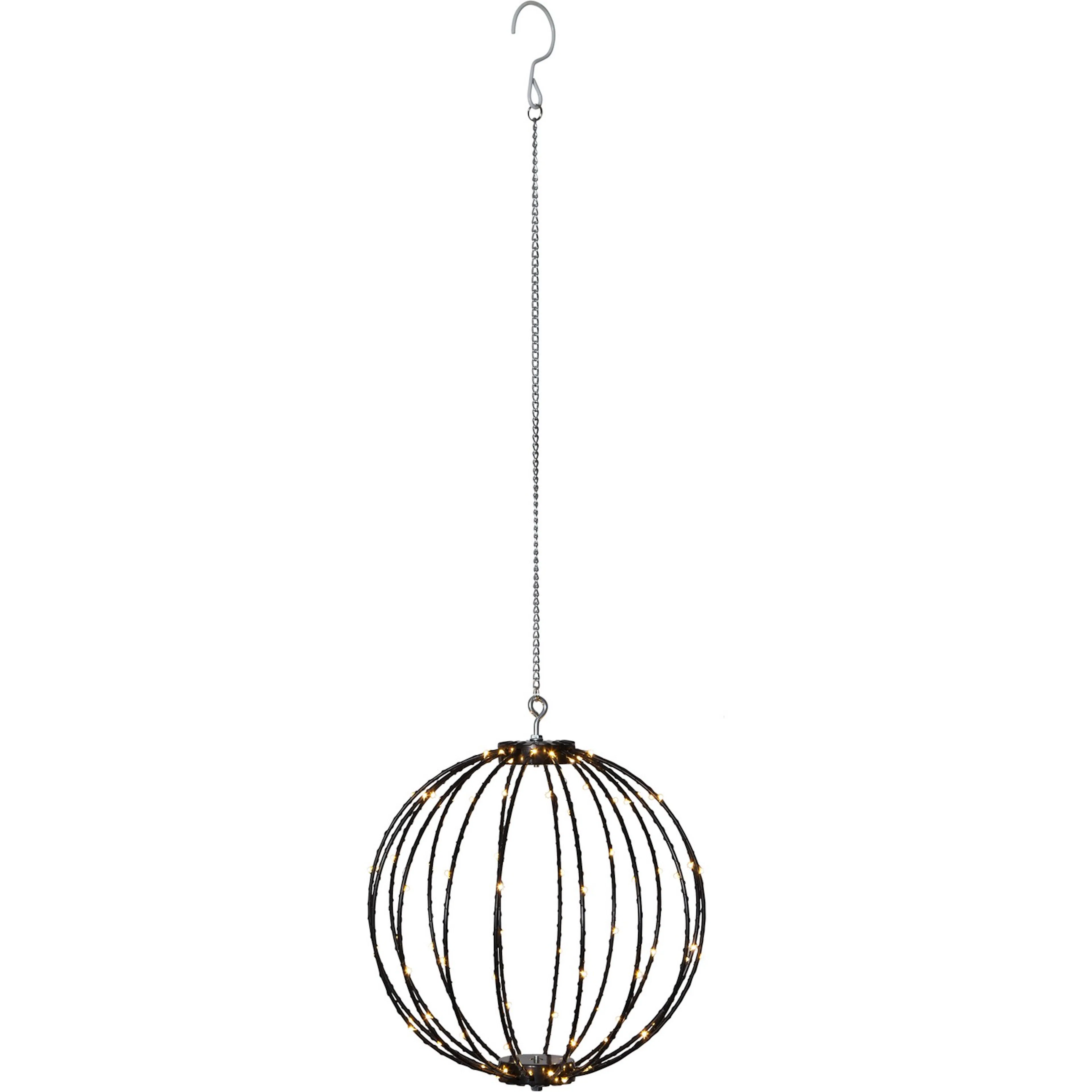 Hängande Dekoration Star Trading Klot Mounty Svart