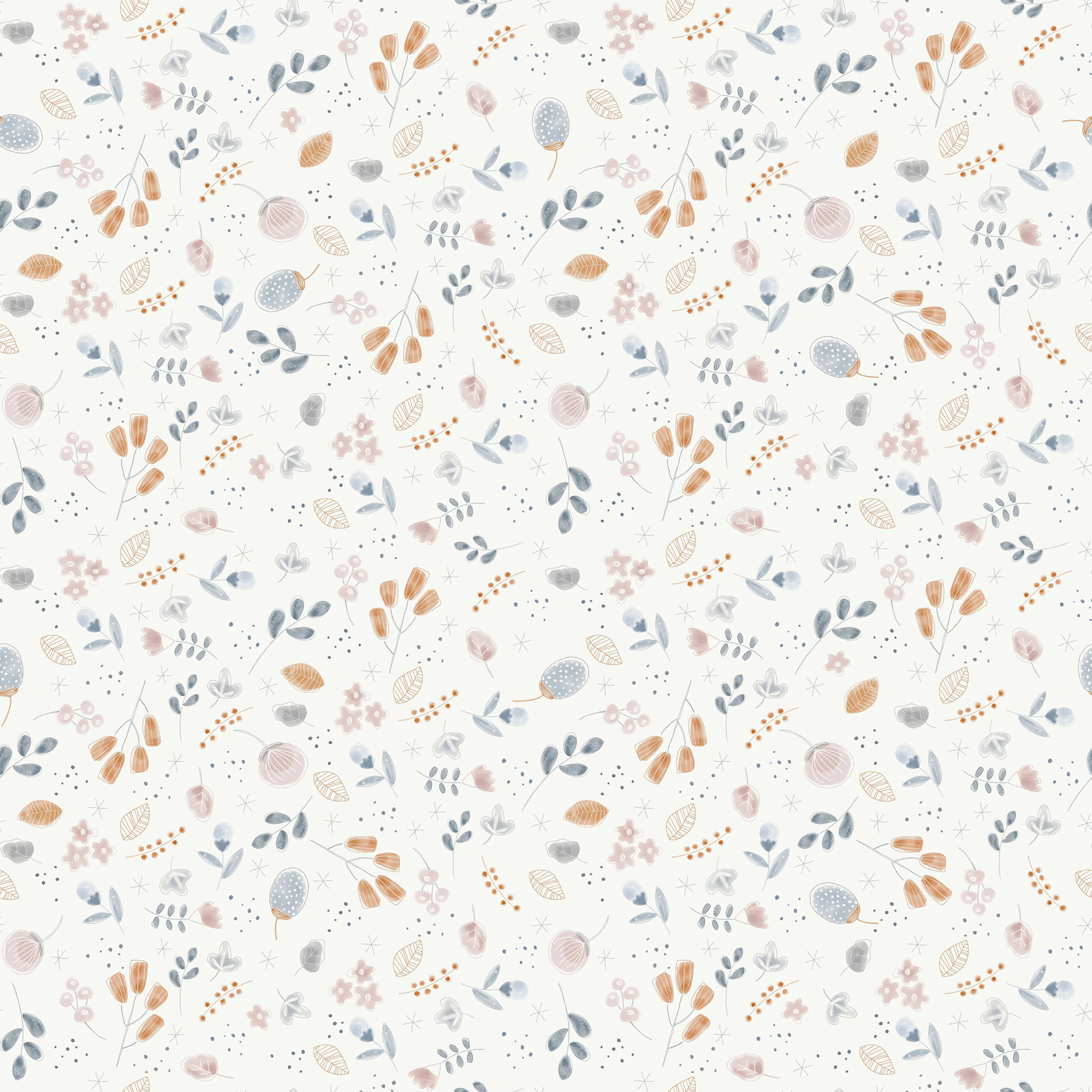 Tapet Little Dutch Spring Flowers