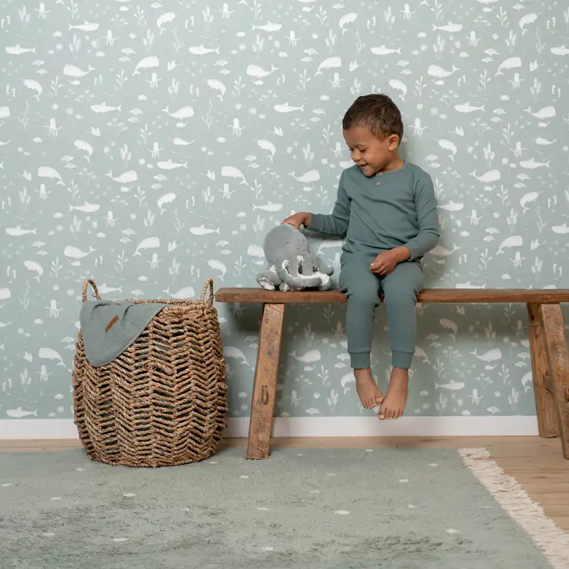 Tapet Little Dutch Ocean Mint