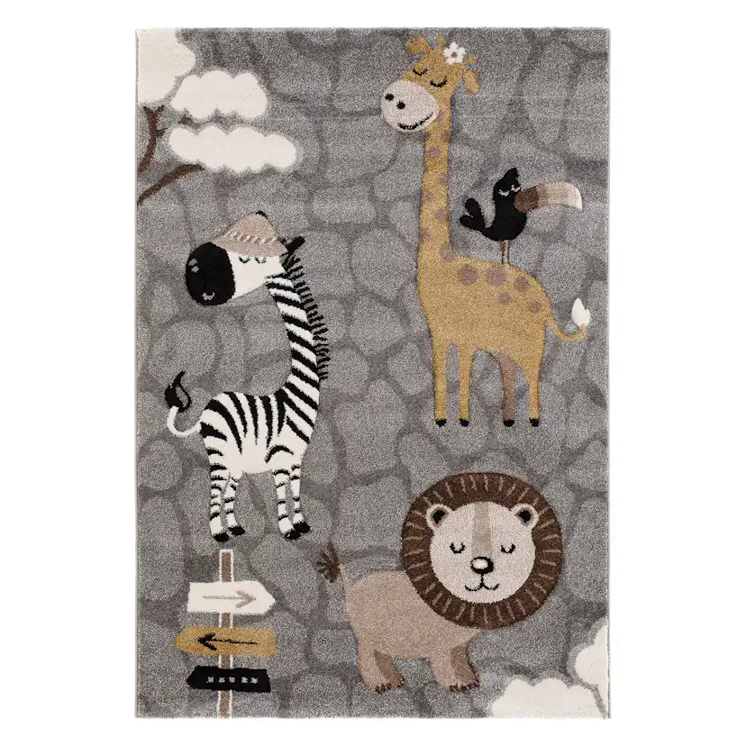 Friezematta KM Carpets Atlas Savannen