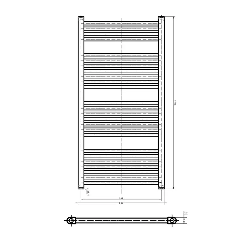 Handdukstork Alterna Caldo Rak