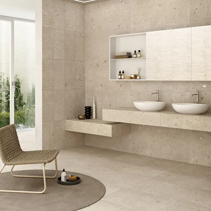 Klinker Lhådös Slite Beige 60x60 cm