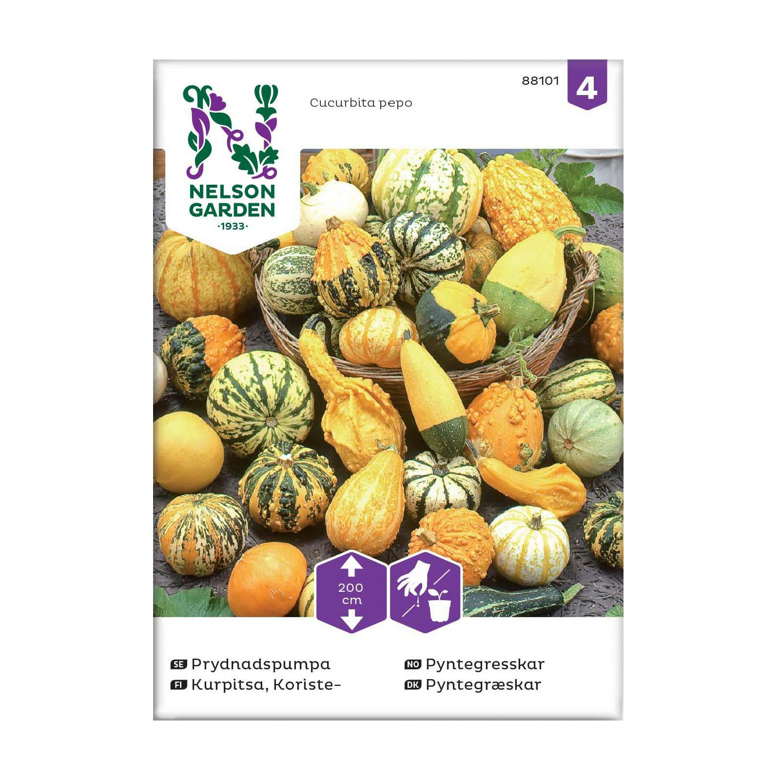 Frö Prydnadspumpa Nelson Garden Mix