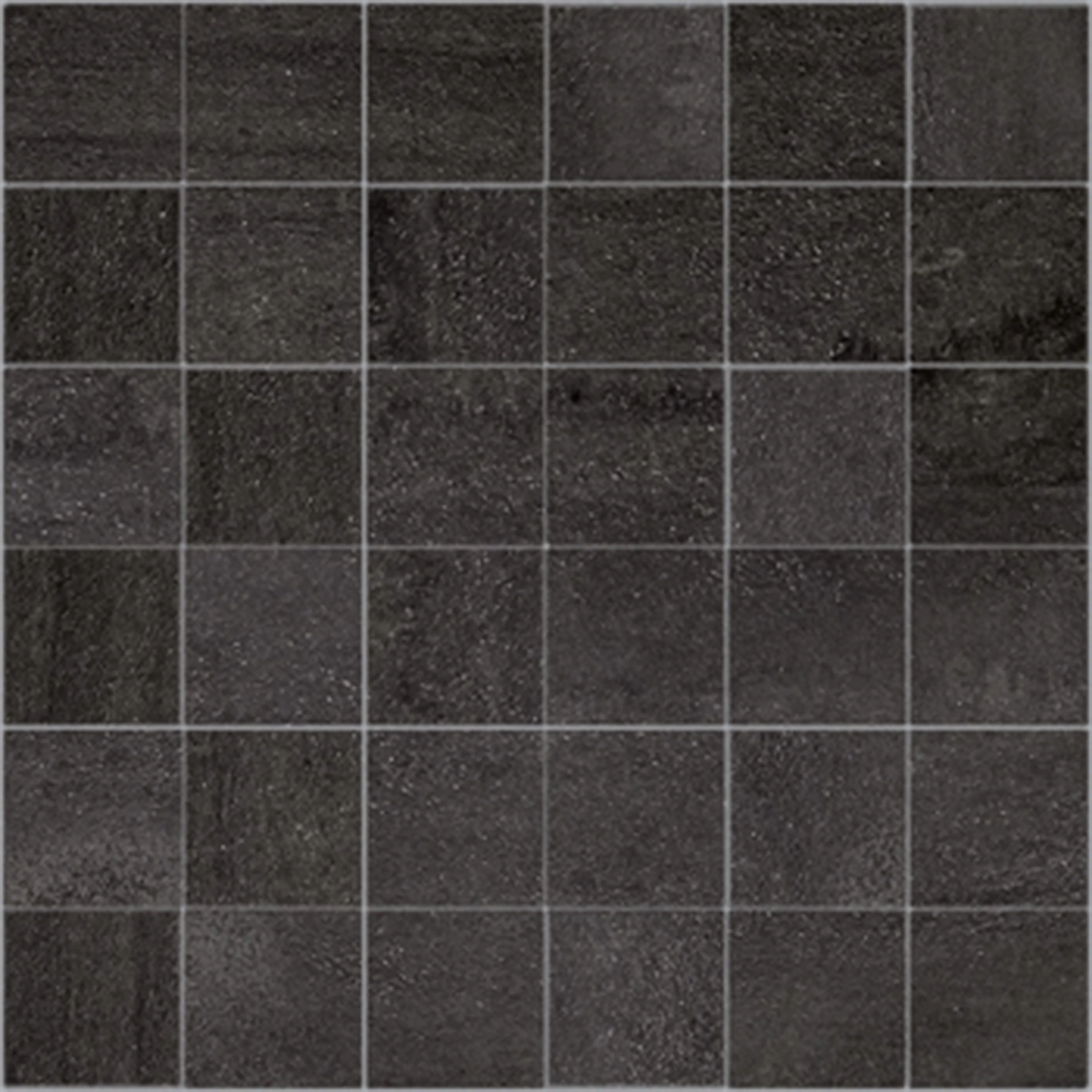 Klinker Lhådös Copy Nero Mosaik Lhådös 5x5 cm Matt