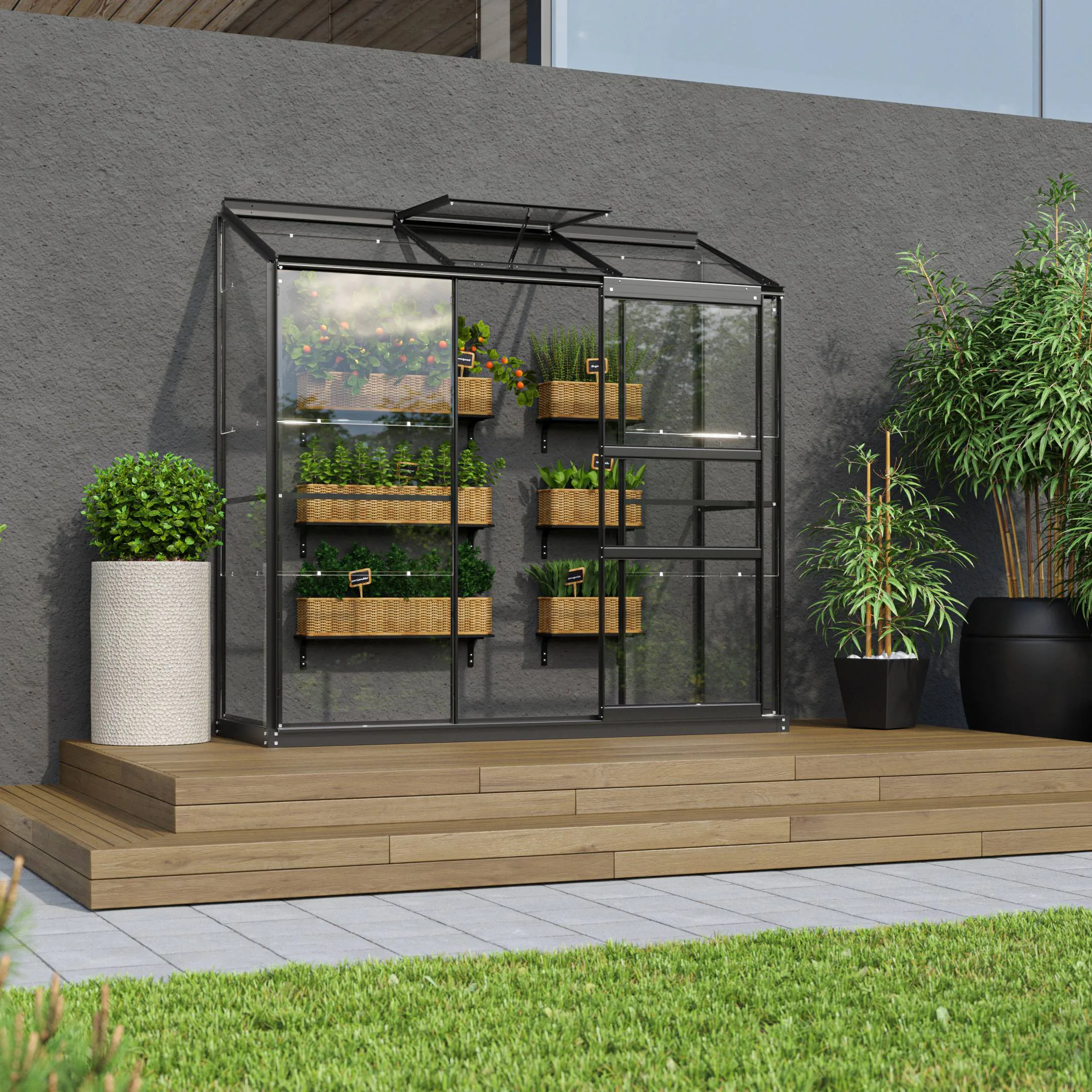 Växthus Vitavia Ida 1,3 kvm