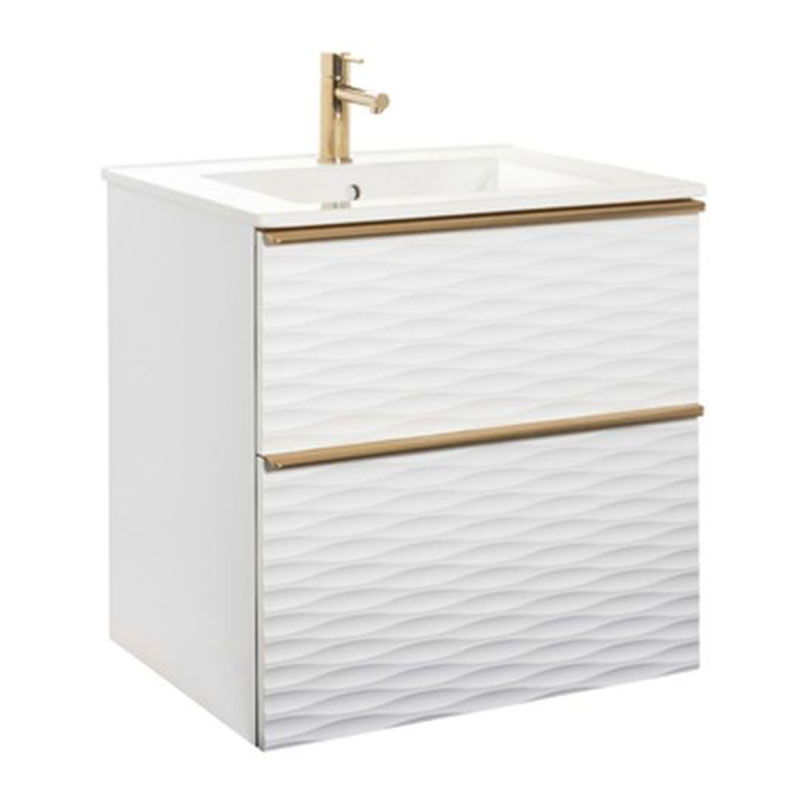 Tvättställsskåp Alterna Isella Aqua Wave med Ariella Tvättställ