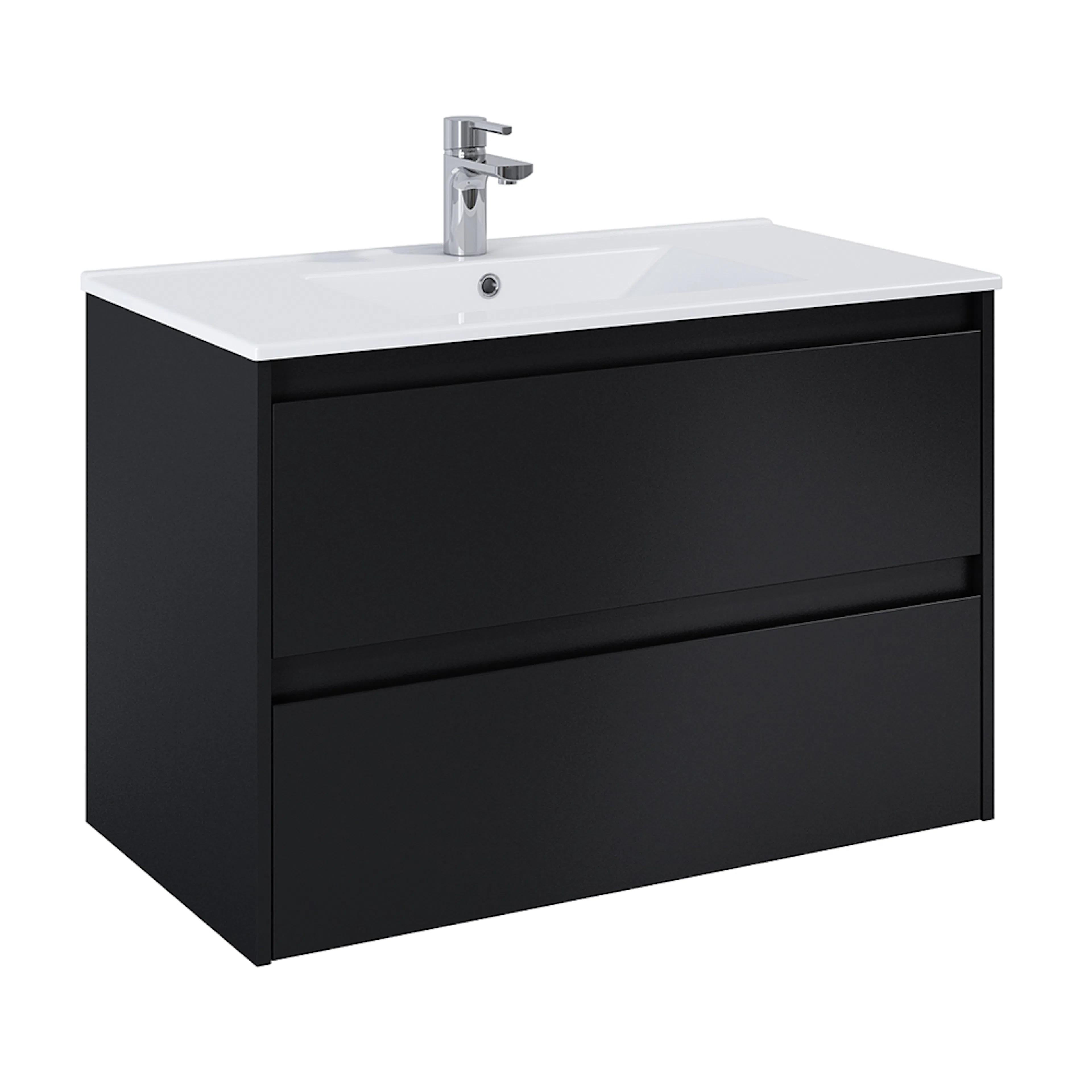 Tvättställsskåp Alterna Luxor med Porslin Tvättställ