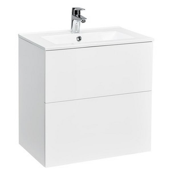 Tvättställsskåp Alterna Isella Kompakt med Ariella Mineralkomposit Tvättställ