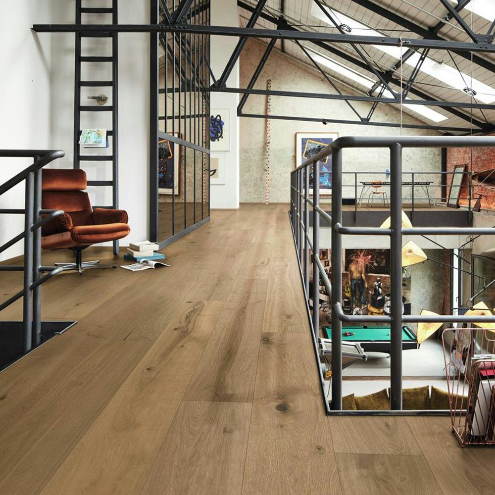 Härdat Trägolv Meister Lindura 8923 Authentic Greige Oak Ultramatt