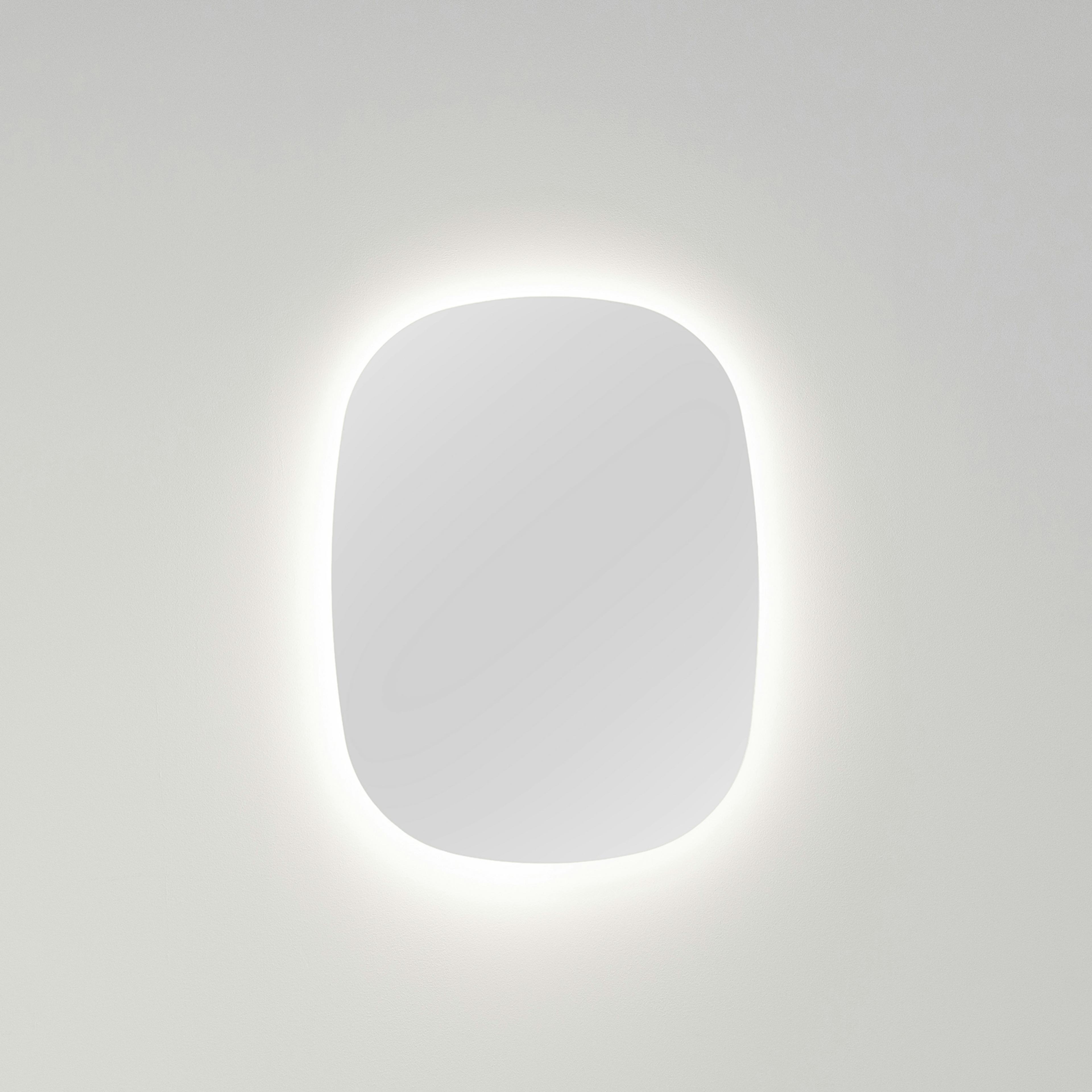 Badrumsspegel Macro Design Vega Oval Ambilight med Bakgrundsbelysning