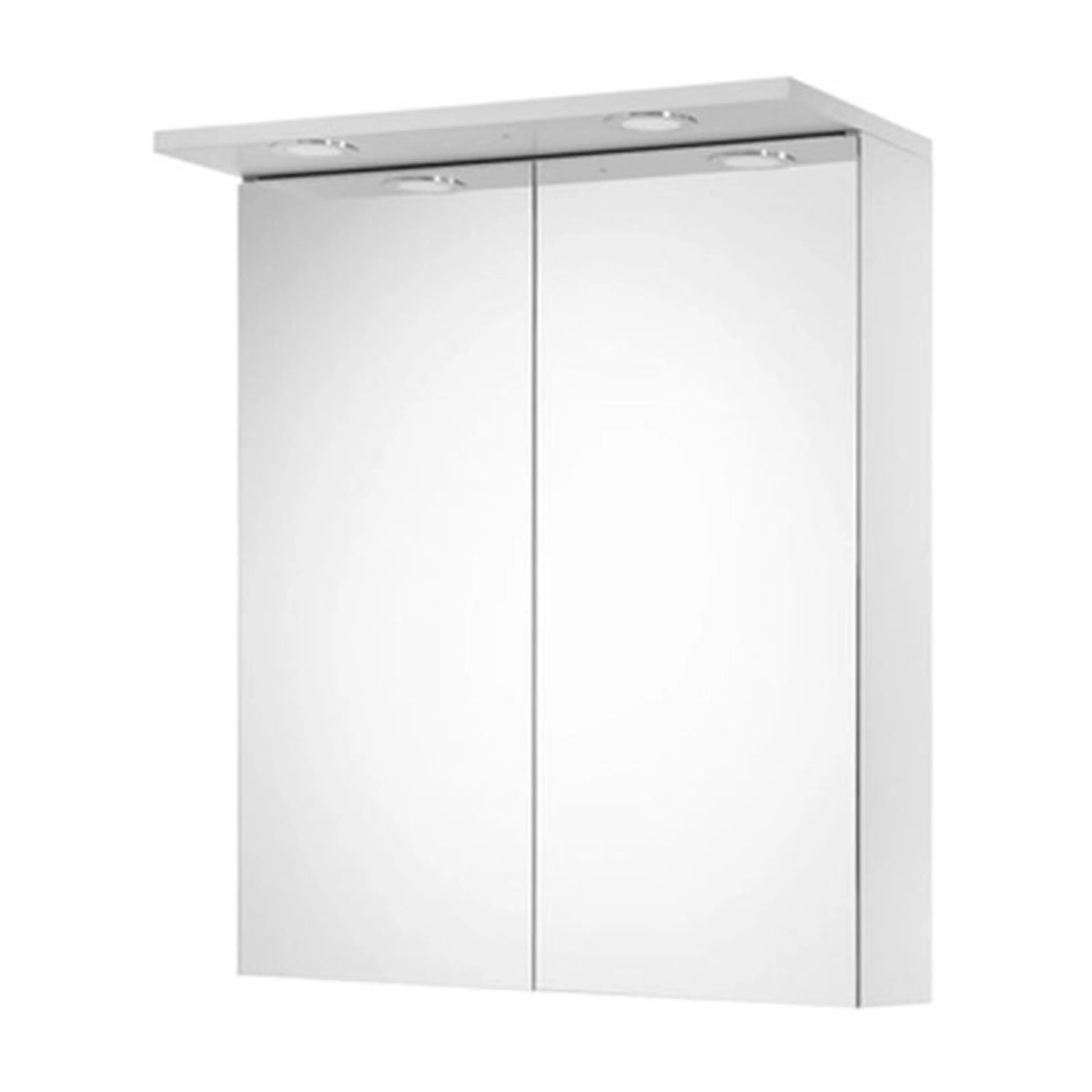 Spegelskåp Alterna Ariella Aqua med LED-Belysning