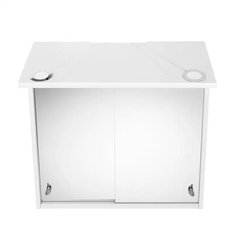 Spegelskåp Alterna Basic Aqua med Skjutdörrar