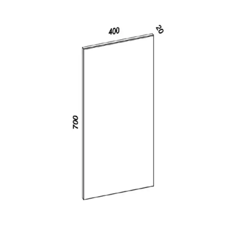 Spegel Alterna Isabella 400x700 mm