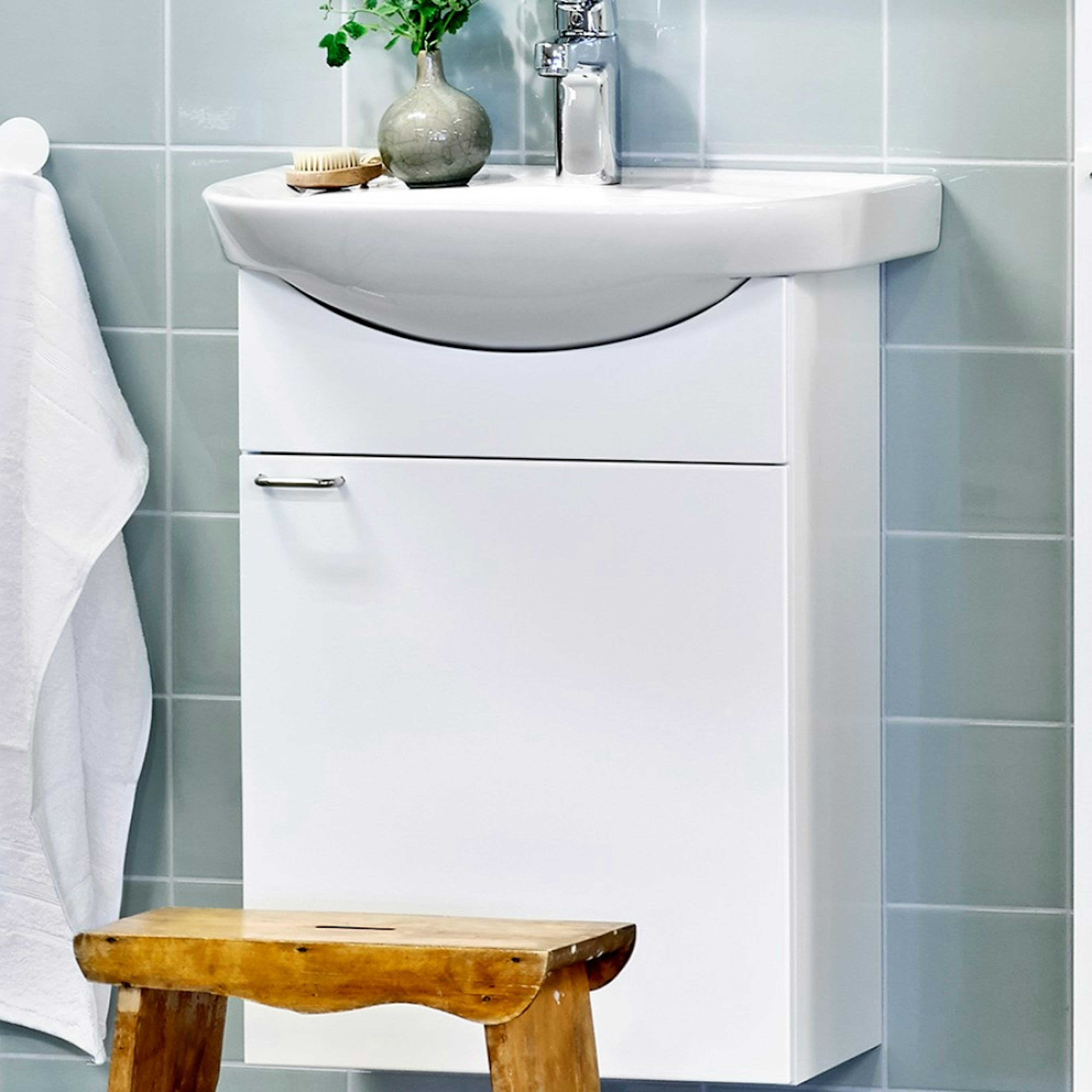 Tvättställsskåp Alterna Basic 470 mm