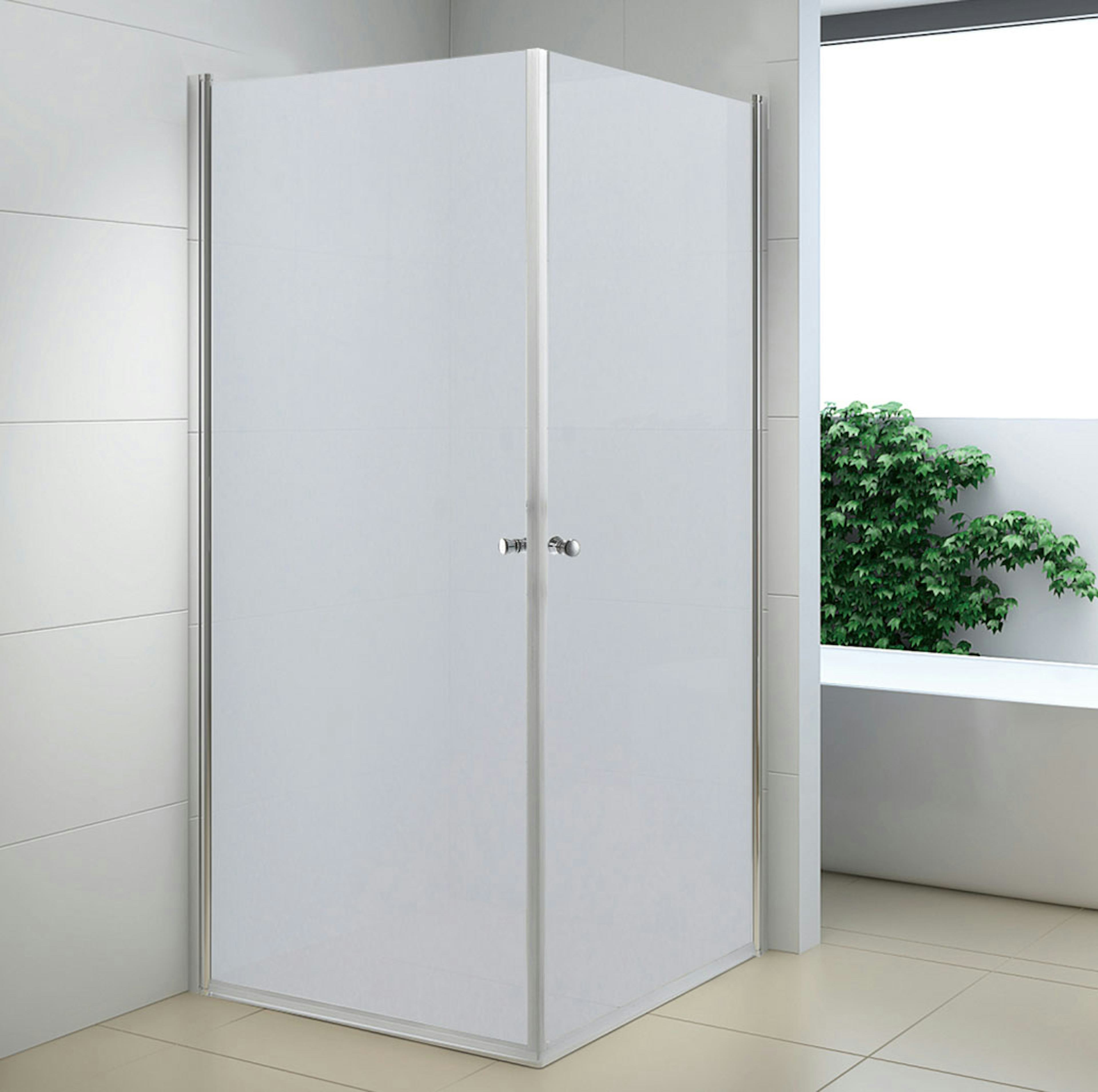 Duschhörn Nortiq Ystad 90x90 cm